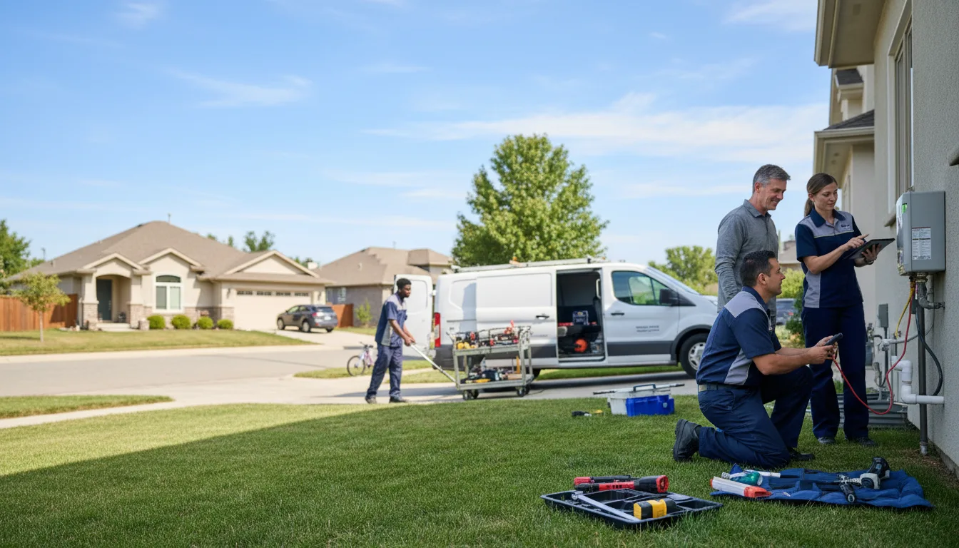 Tankless water heater service in Jarrell, TX